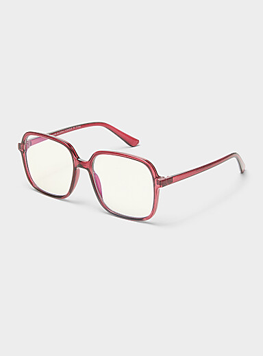 Les lunettes de soleil carr&eacute;es surdimensionn&eacute;es Isabella