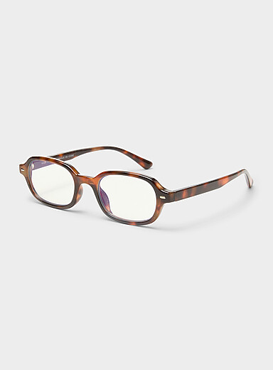 Doppe Danger rounded rectangular glasses Blue Light Blocking