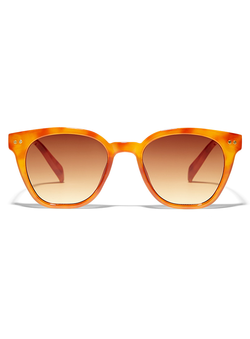 Simons: Les lunettes de soleil carrées Parker Toast pour femme