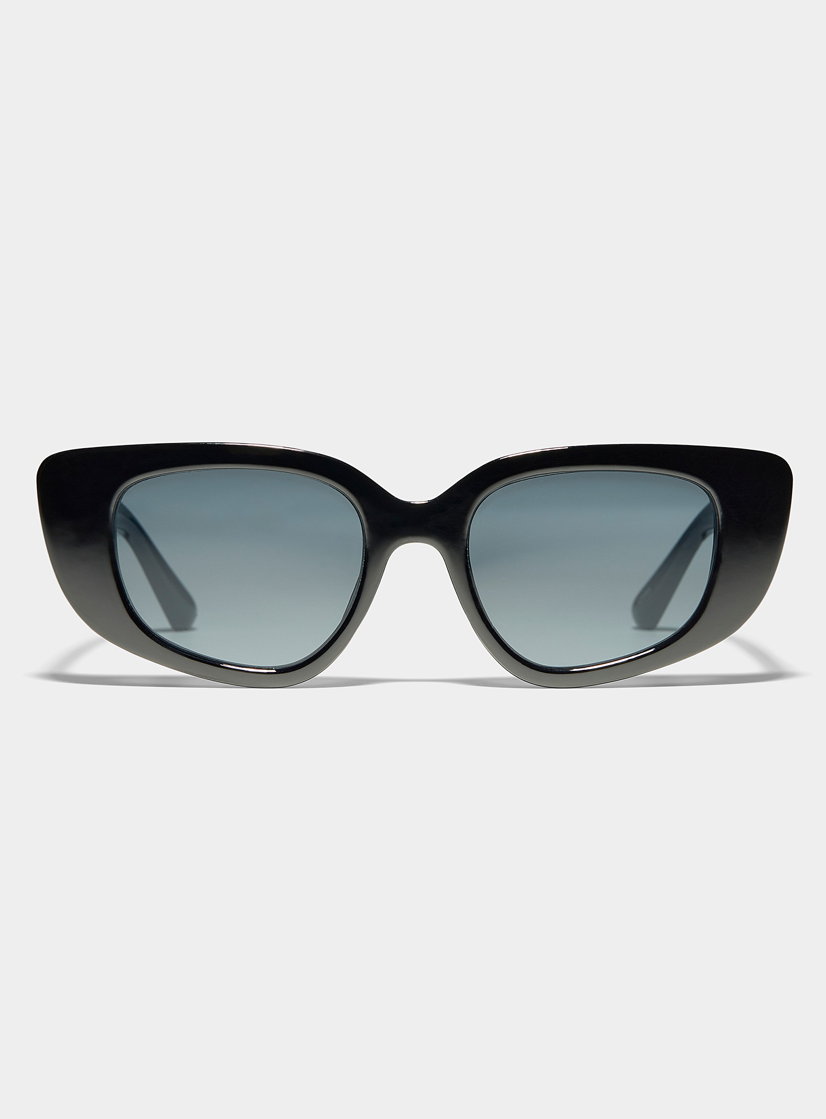Simons - Women's Whisper abstract oval sunglasses
