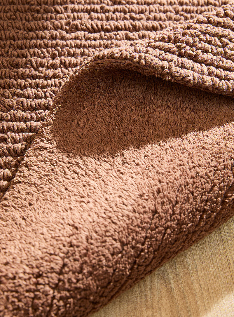 Simons Maison Chocolate/Espresso Rectangular reversible bath mat See available sizes