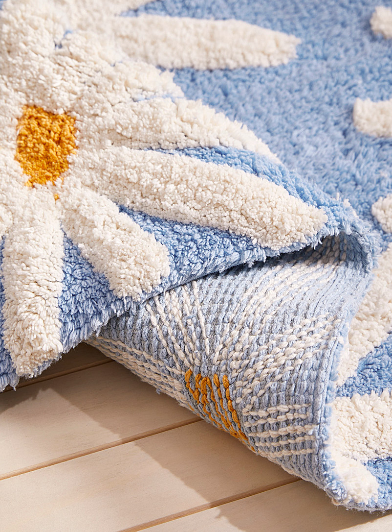 Simons Maison: Le tapis de bain petites marguerites 50 x 80 cm Assorti