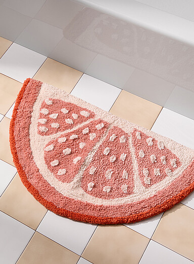 Grapefruit bath mat 39 x 70 cm