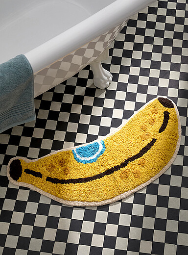 Le tapis de bain banane 43 x 80 cm