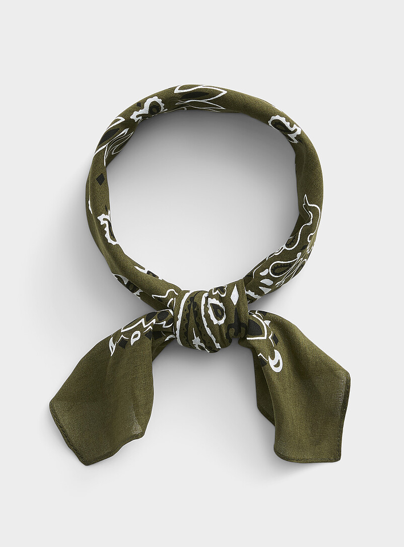 Bandana Paisley Stetson 100% Coton – Foulard Carré 62×62 Cm, Homme & Femme, Style Classique Toutes Saisons