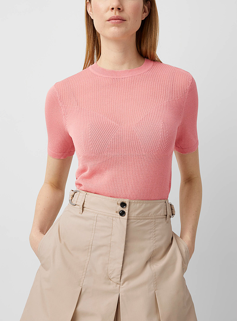 3.1 Phillip Lim Dusky Pink Delicate knit sweater for women