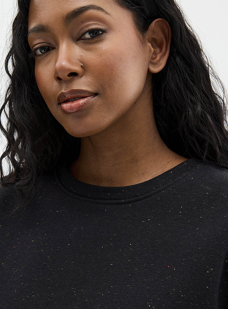 Sess&ugrave;n: Le sweat confetti &eacute;court&eacute; Chebbi Oxford pour femme