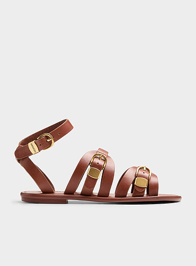 Maximus multi-strap leather sandals