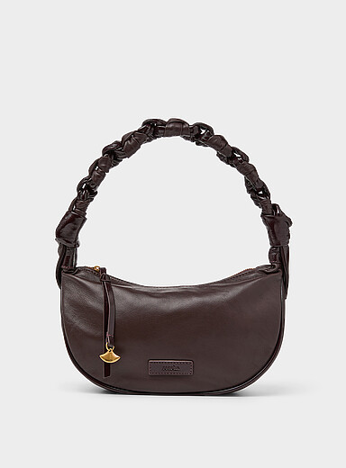 Le sac d'&eacute;paule cuir souple Tiny Lango