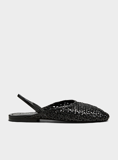 Vana braided strap ballet flats