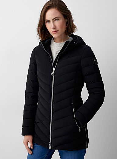 Rockcliff stretch fitted puffer jacket | Moose Knuckles | Women's ...