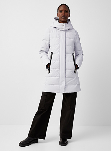 Barland accent ribbon fitted puffer jacket | Moose Knuckles | Women's ...