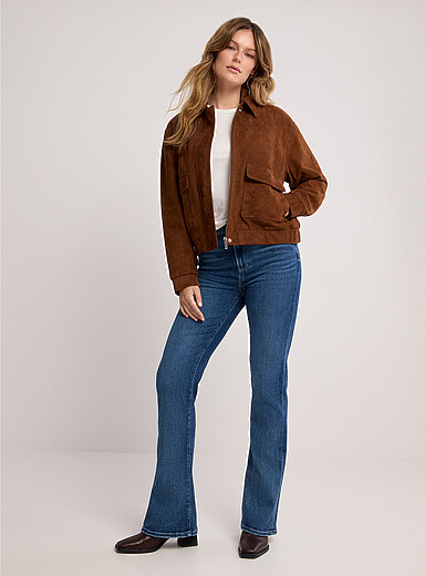 Paige Blue Laurel Canyon vintage jean <b>Fit: Semi-flared leg, high rise</b> for women