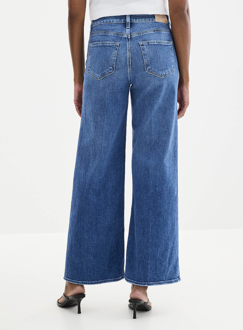 Anessa medium-indigo jean Fit: Wide leg, high rise product image 3