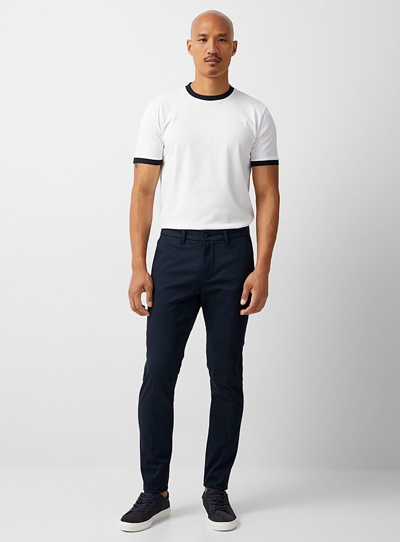 DUER Marine Blue Performance chinos Slim fit for men