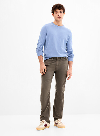 Le pantalon 5 poches No Sweat <b>Coupe droite</b>