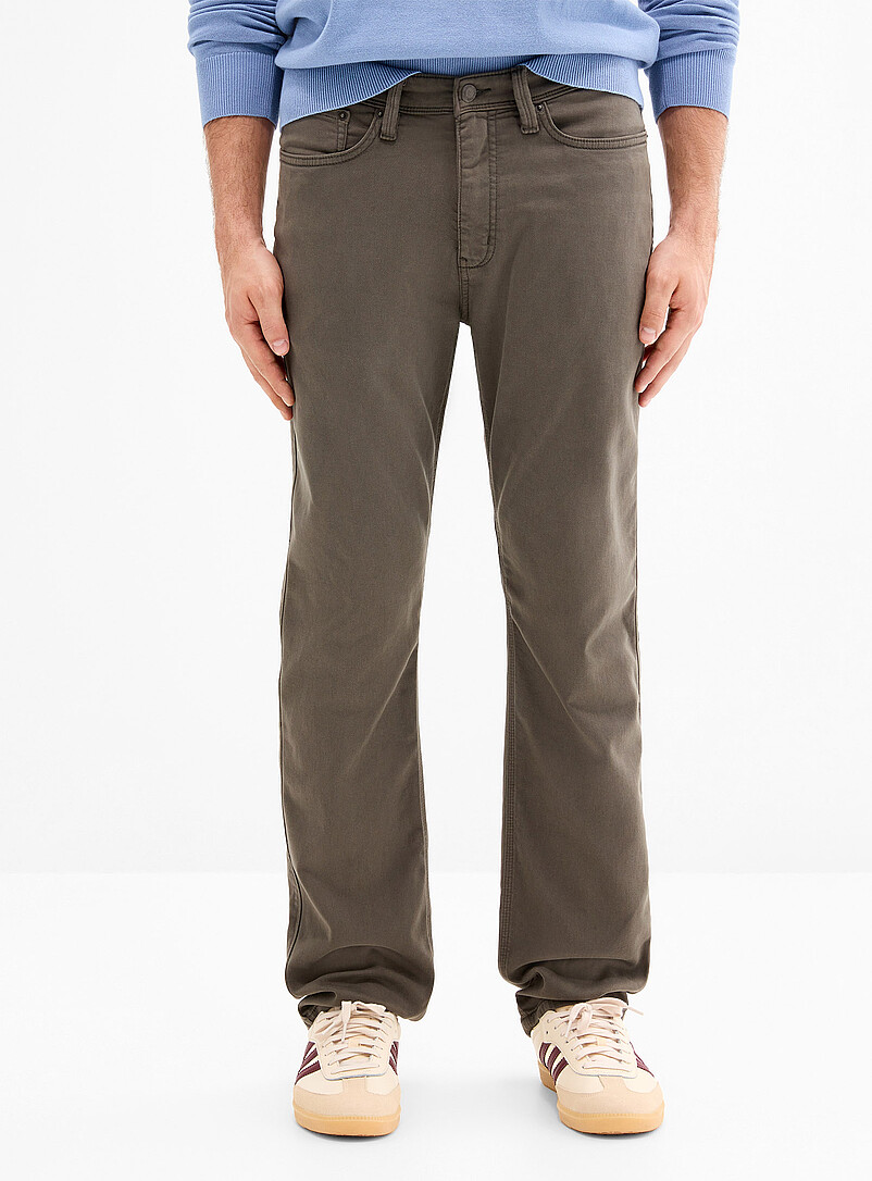 DUER: Le pantalon 5 poches No Sweat <b>Coupe droite</b> Bleu marine - Bleu nuit pour homme