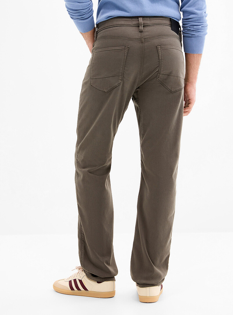 DUER: Le pantalon 5 poches No Sweat <b>Coupe droite</b> Bleu marine - Bleu nuit pour homme