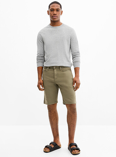 DUER: Le bermuda No Sweat Vert pour homme
