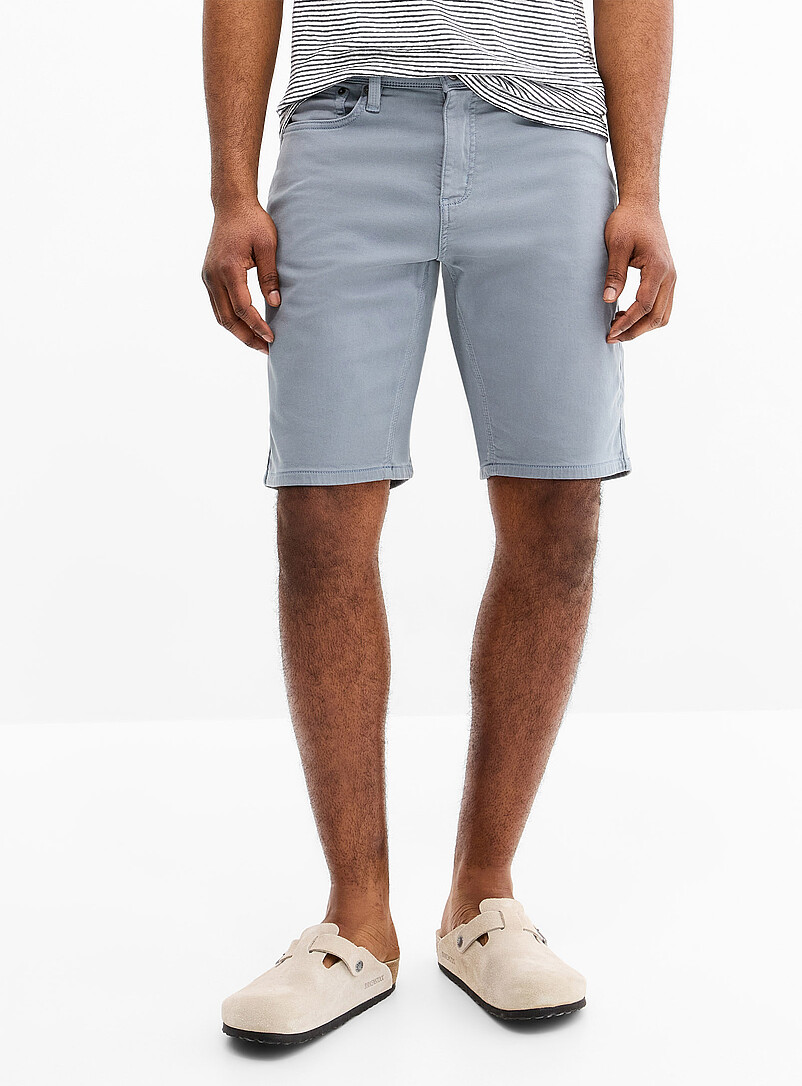 DUER: Le bermuda No Sweat Bleu pour homme