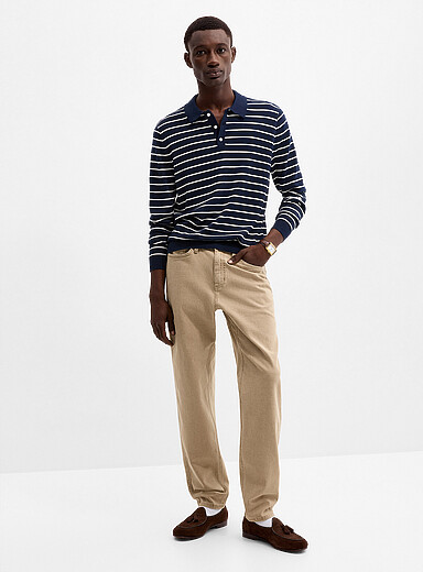No Sweat Athletic 5-pocket pant <b>Loose taper fit</b>