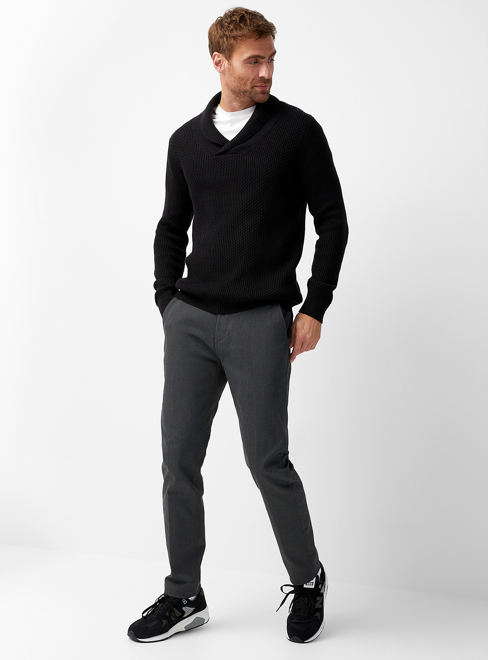 Duer Performance Chinos  Slim Fit In Grey