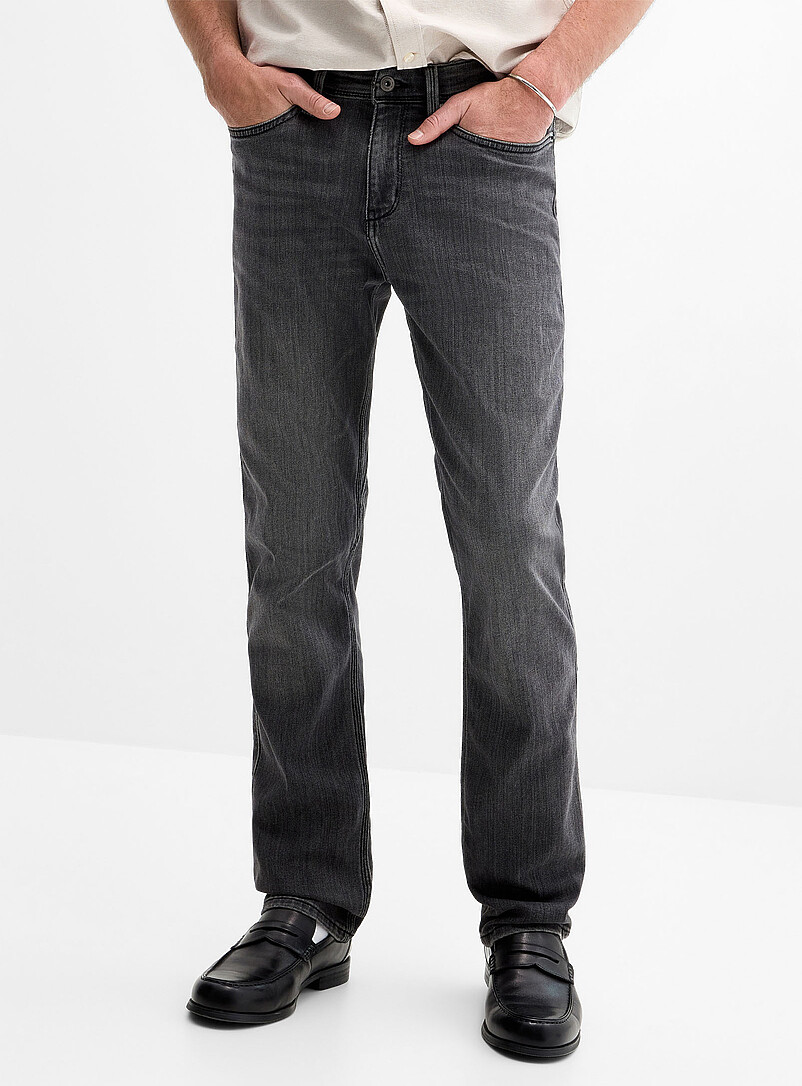 Faded-black Performance jean Straight, slim fit product image 2