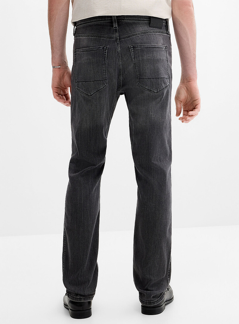 Faded-black Performance jean Straight, slim fit product image 3