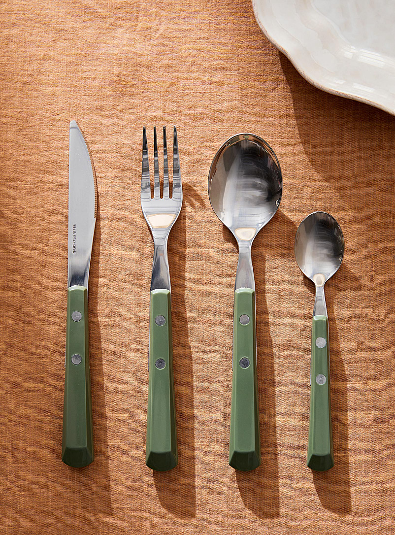 Simons Maison Green Modern utensils 16-piece set