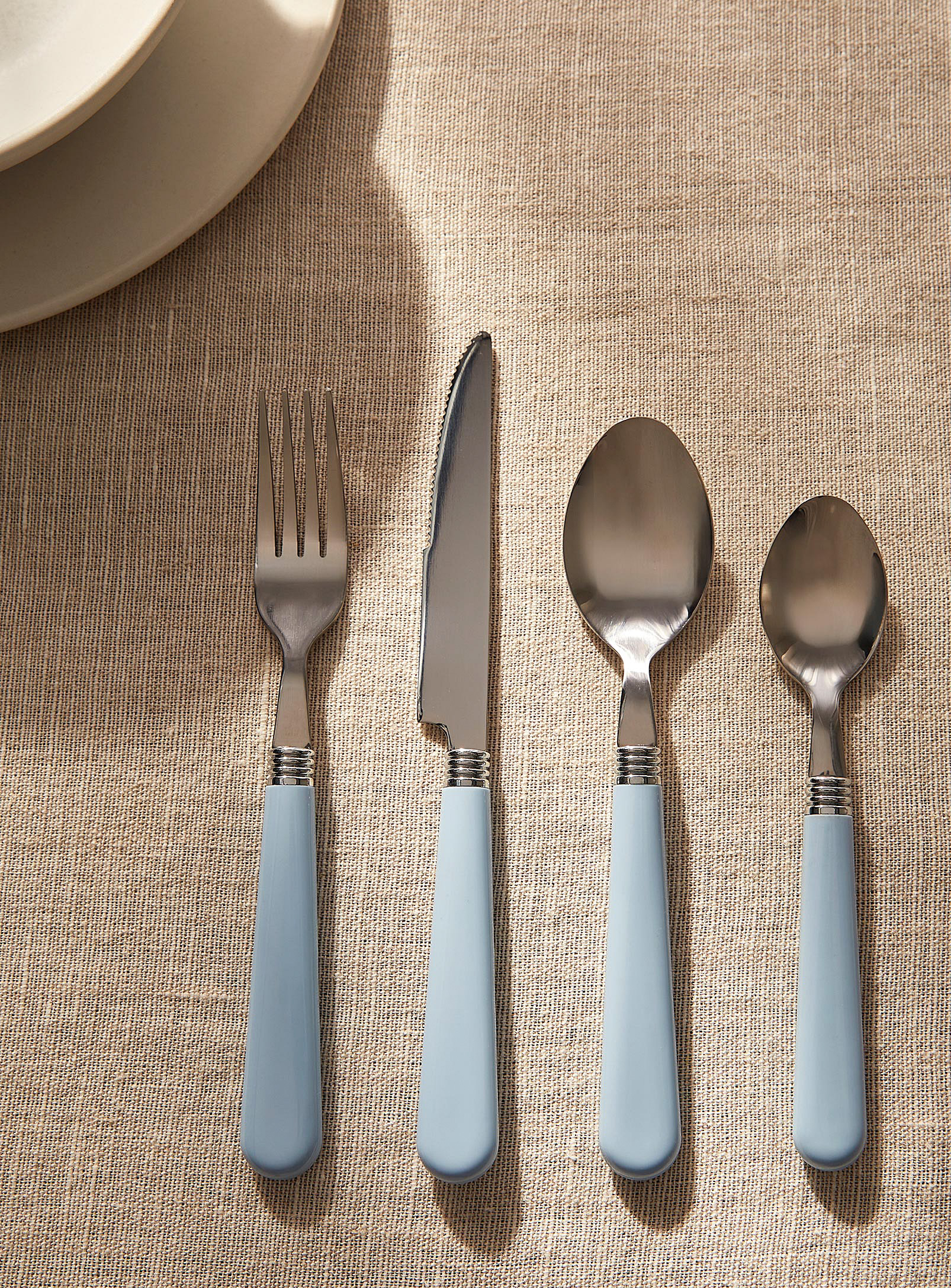 Simons Maison - Sky blue utensils Set of 16