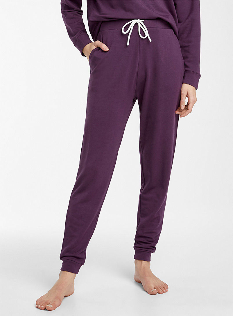 Bas De Pyjama Femme Flanelle Doux - Pantalon Pyjama Moelleux Imprimé Dessin Animé Grande Taille