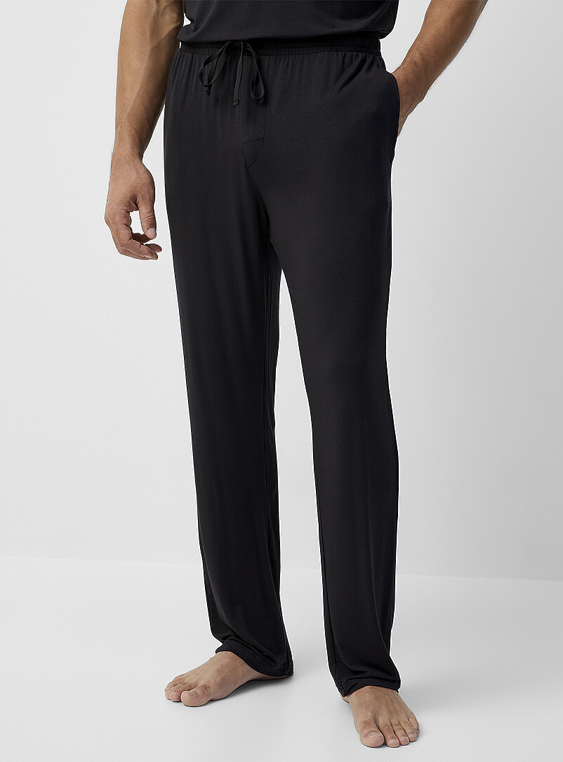 Le 31: Le pantalon pyjama fluide modal TENCEL<sup>MC</sup> Vert bouteille - Sapin pour homme