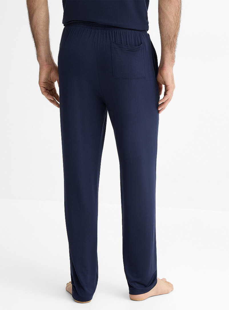 Le 31: Le pantalon pyjama fluide modal TENCEL<sup>MC</sup> Vert bouteille - Sapin pour homme