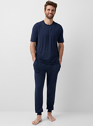 Fluid modal lounge joggers | Le 31 | Shop Men's Pyjamas & Leisurewear ...