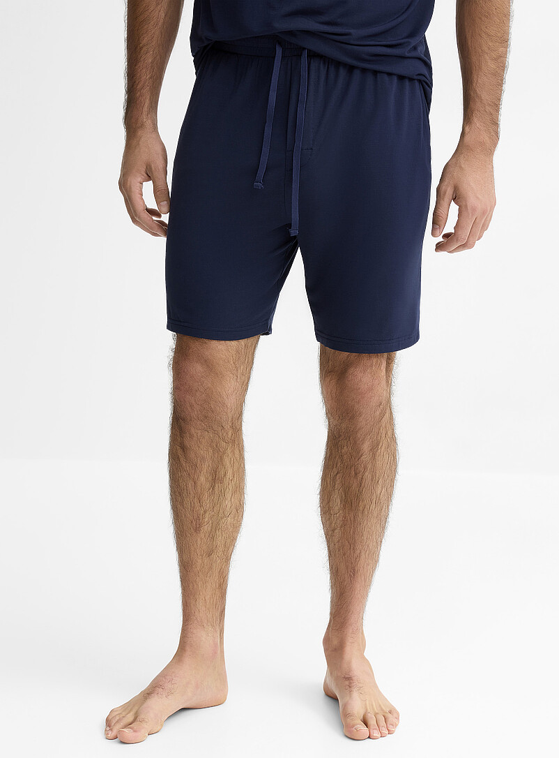Le 31 Mossy Green Solid TENCEL&trade; modal pyjama short for men