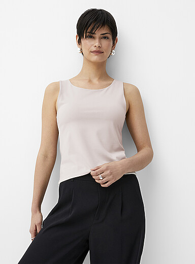 La camisole bretelles larges seconde peau