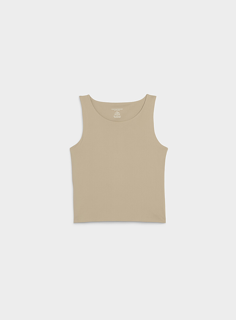Second-skin wide straps cami | Contemporaine | | Simons