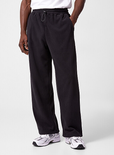 Loose polar fleece joggers <b>Baggy fit</b>