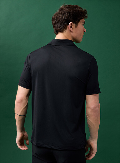 Solid colour golf polo product image 3