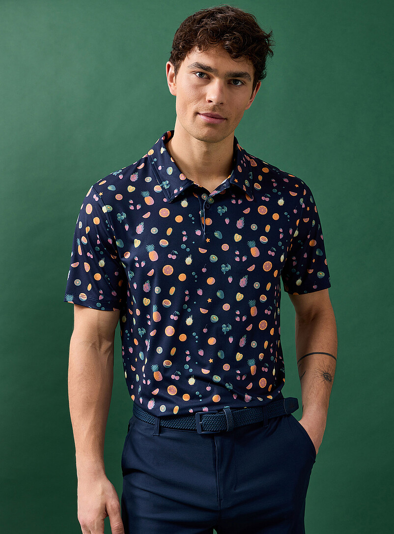 Small Patterns Golf Polo