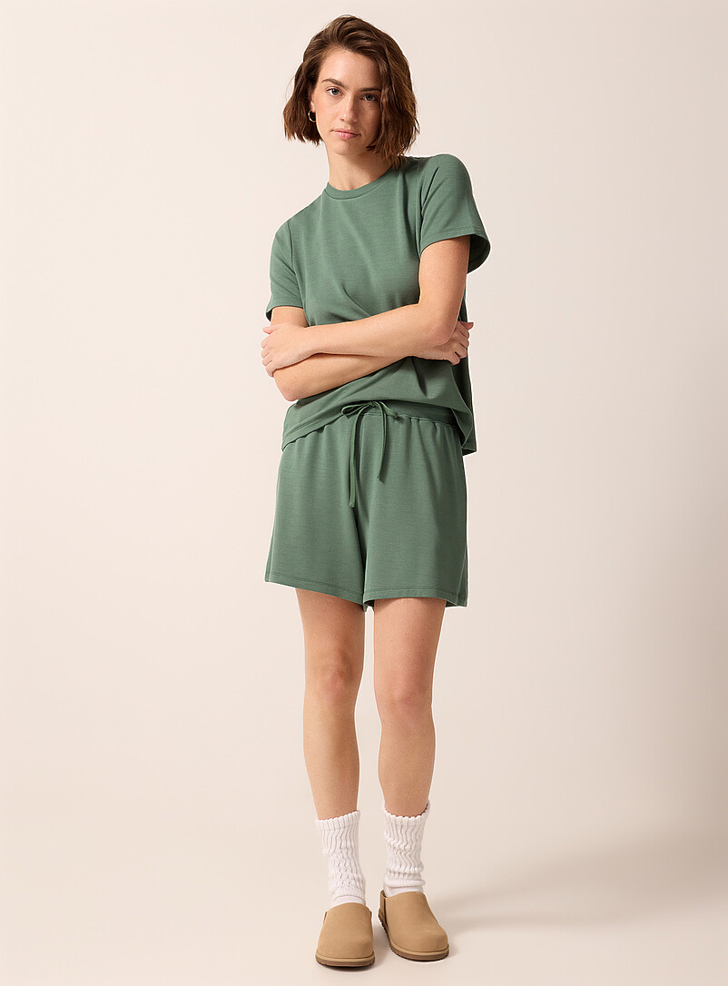 Soft Brushed Underside T-Shirt