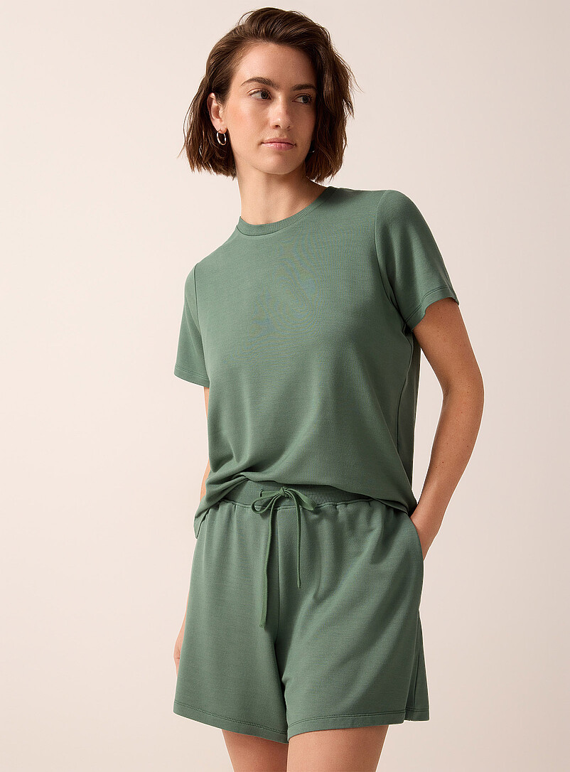 Brushed Underside Supple Lounge Short
