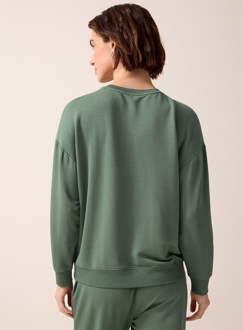 Brushed underside supple sweatshirt product image 2