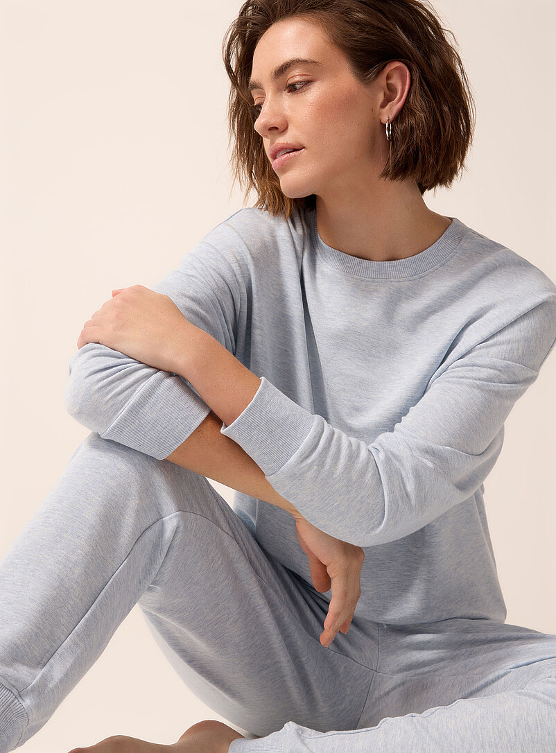 Brushed Underside Supple Sweatshirt