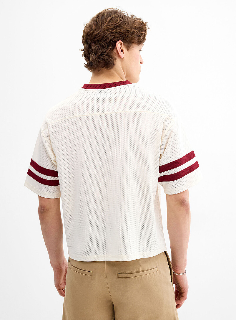 Sports graphic mesh T-shirt product image 2