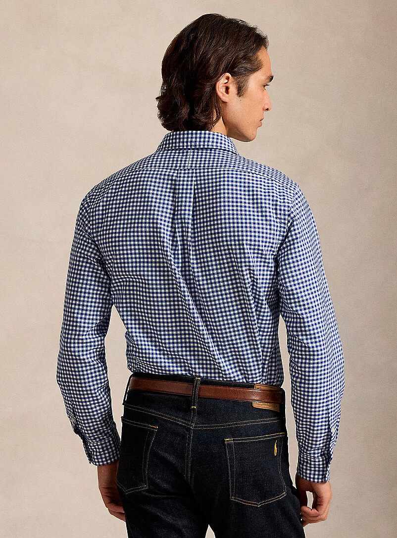 Polo Ralph Lauren White Polo Oxford shirt <b>Comfort fit</b> for men