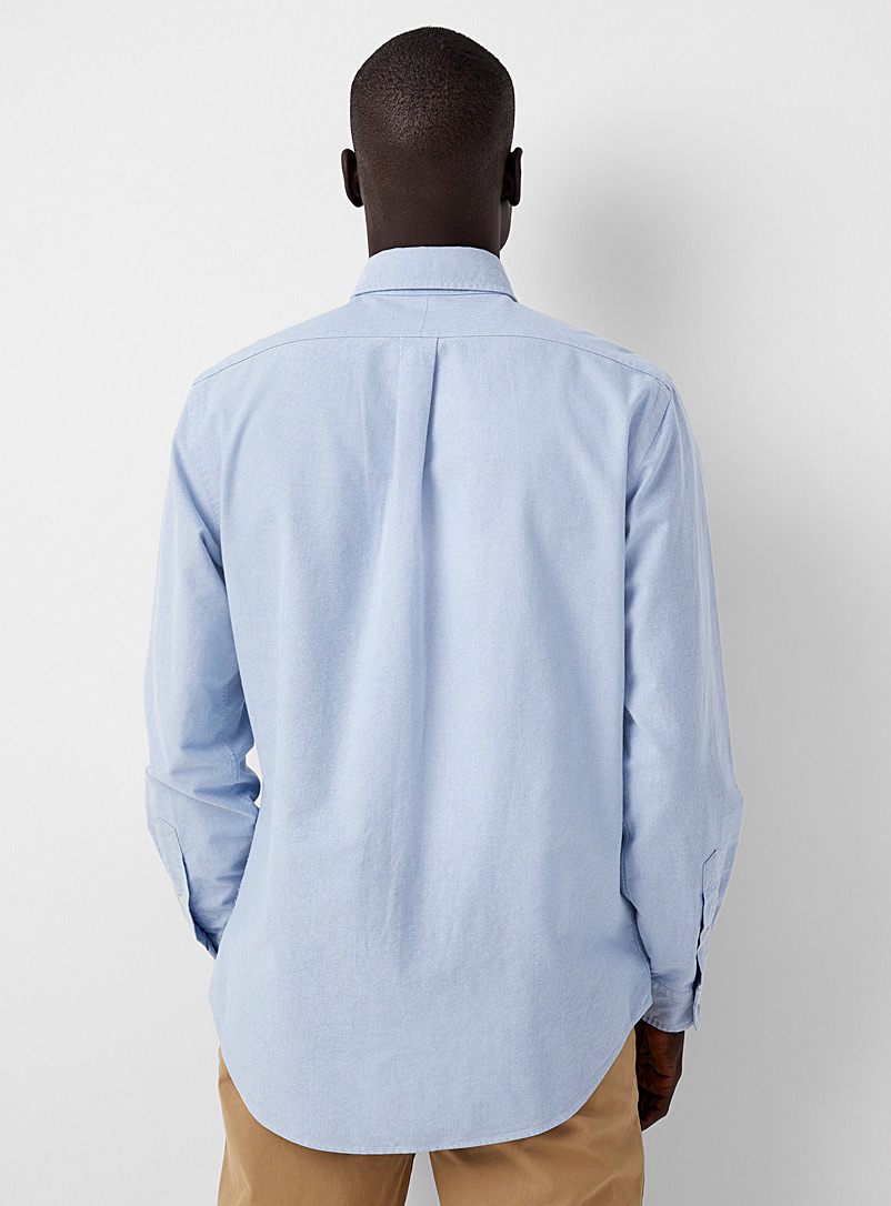 Polo Ralph Lauren: La chemise oxford Polo Coupe confort Bleu pâle-bleu poudre pour homme