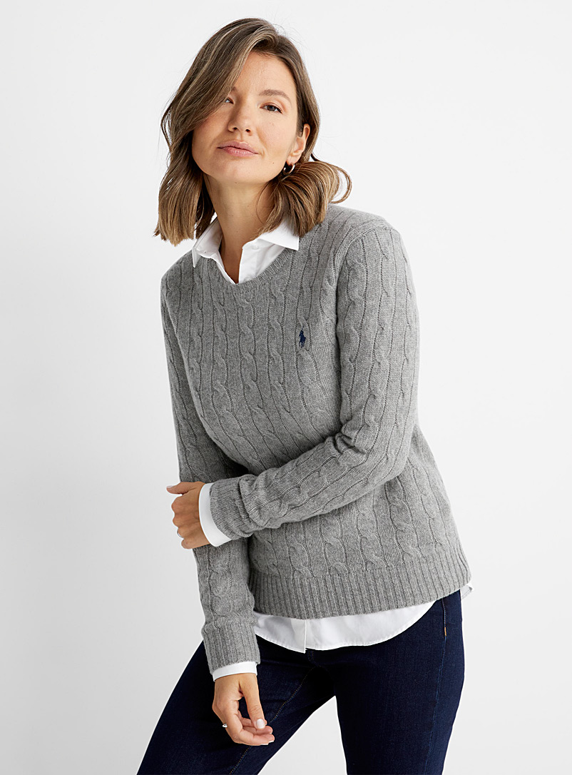 Steel wool twisted sweater | Polo Ralph Lauren | Shop Women's Sweaters |  Simons