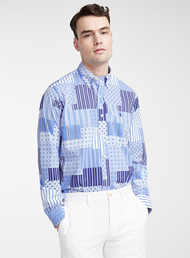 ralph lauren patterned shirt