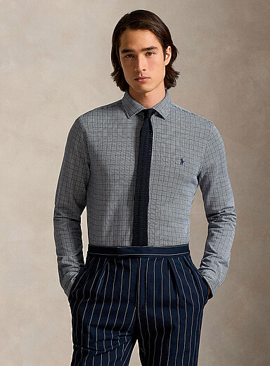 La chemise jersey prince de Galles